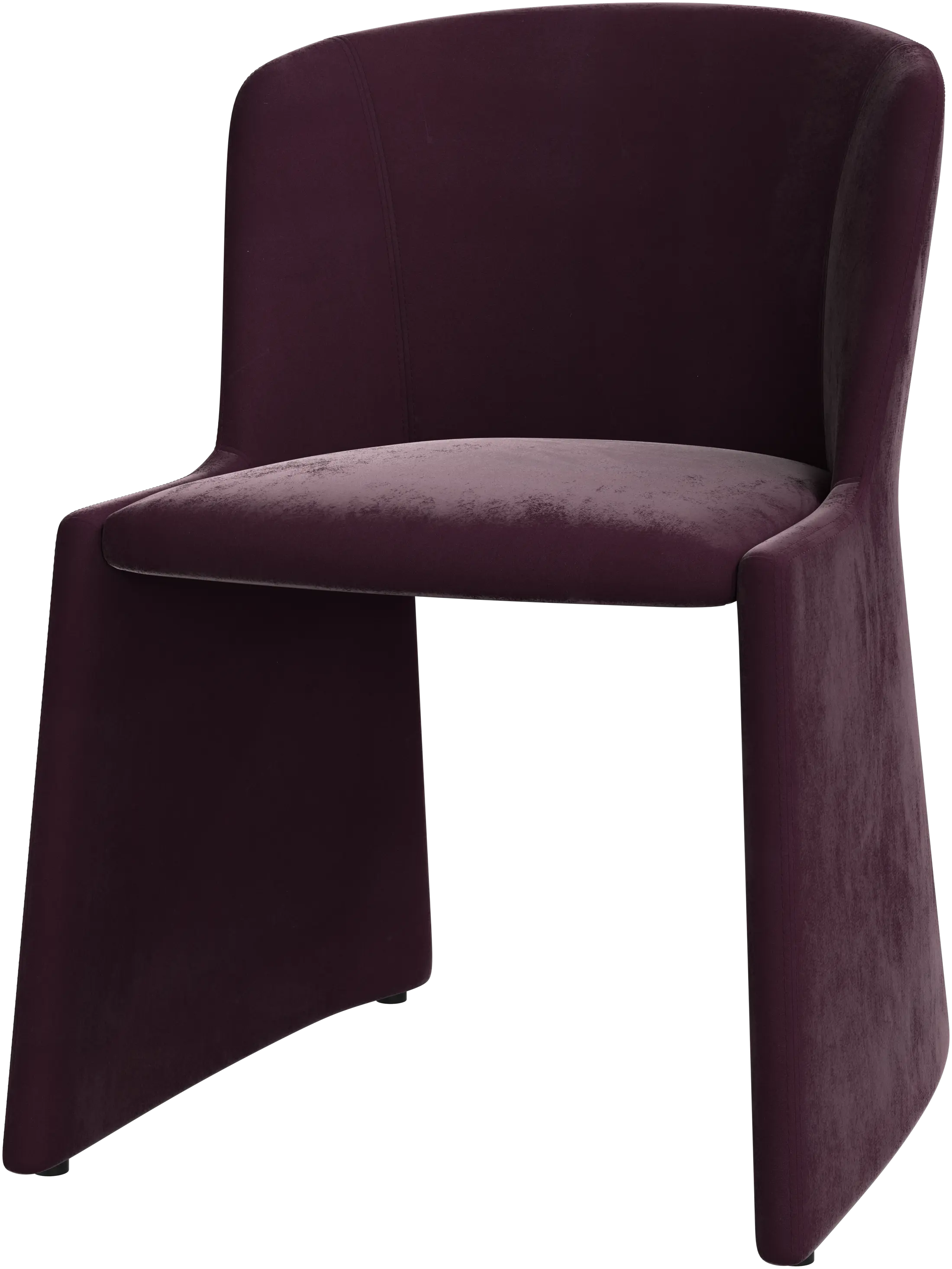 BoConcept　ワインレッド 背もたれ付き椅子 デザイナーズチェア | 快適な椅子を購入 - レッド | ボーコンセプト
